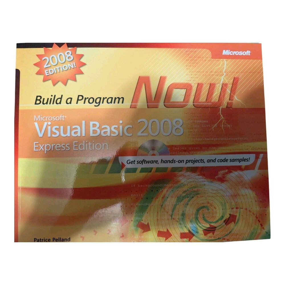 Microsoft Build a Program Now! Bundle Visual C# Visual Basic 2005-2008 New W/CDS - Picture 4 of 7